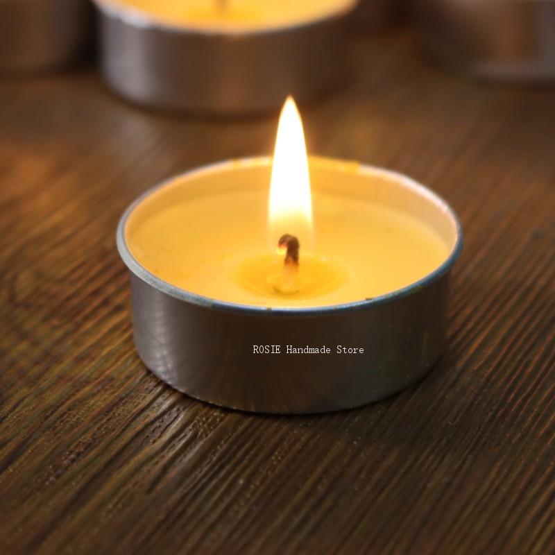 Candle Making Pot - Empty Tea Wax Circular Aluminum Box
