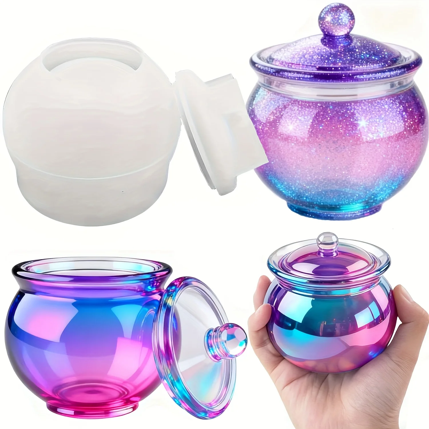 Candle Making Jug - 1 set of round resin can
