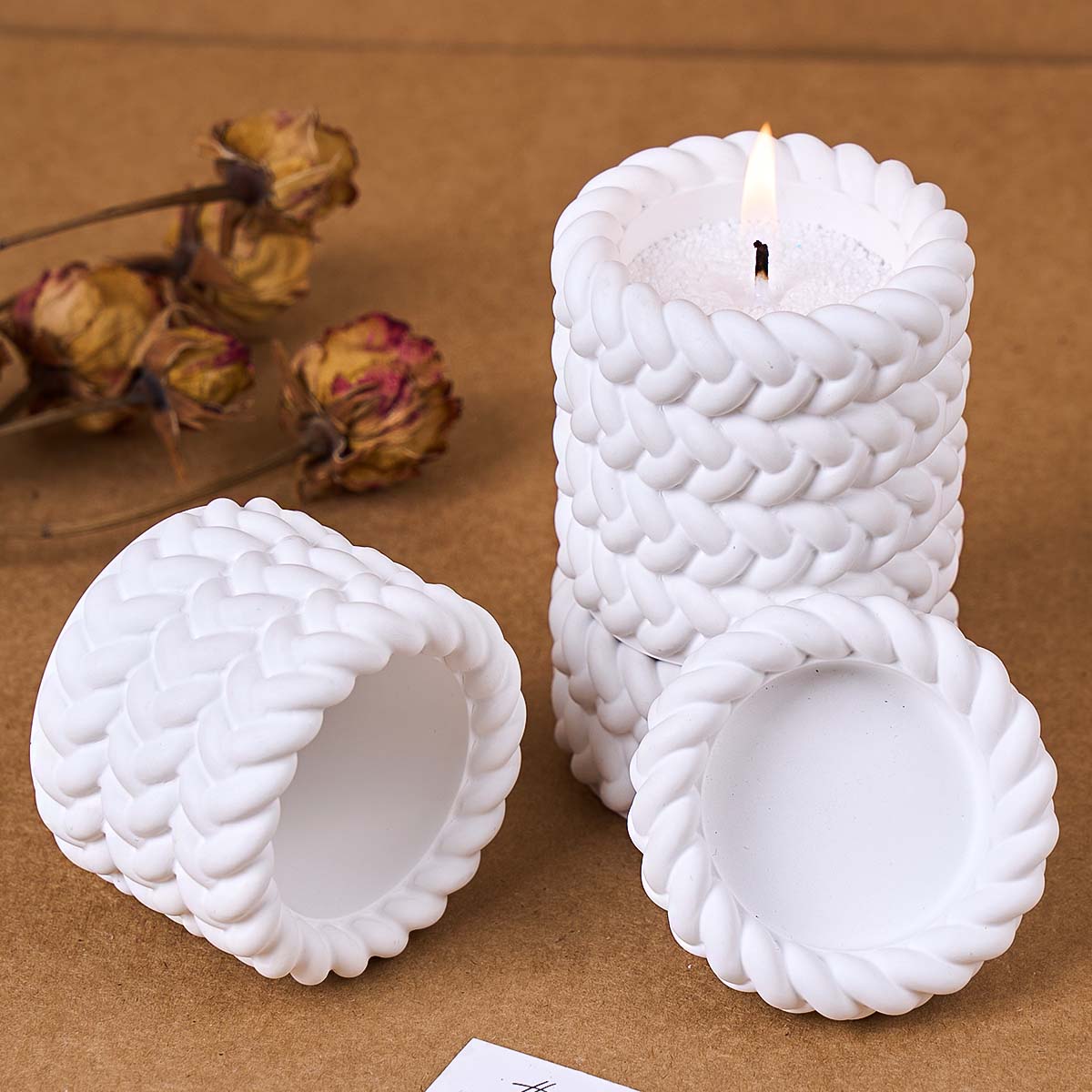 1/2/3/4 Floors Hemp Rope Candl - огляд і ціна Candle Making Jug