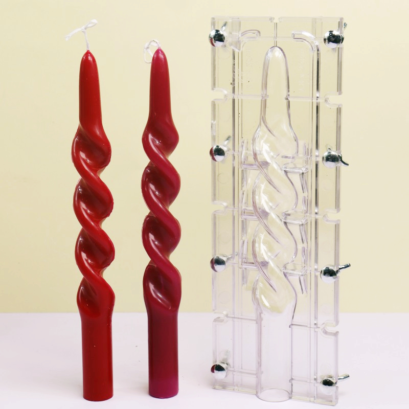 Twisted Stripe Column Acrylic  - огляд і ціна Candle Making At Home