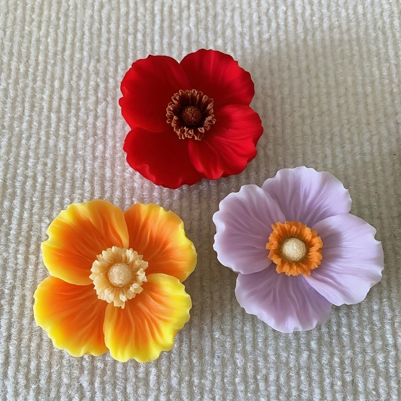 3Flower silicone mold，Silicone - огляд і ціна Candle Making Jug