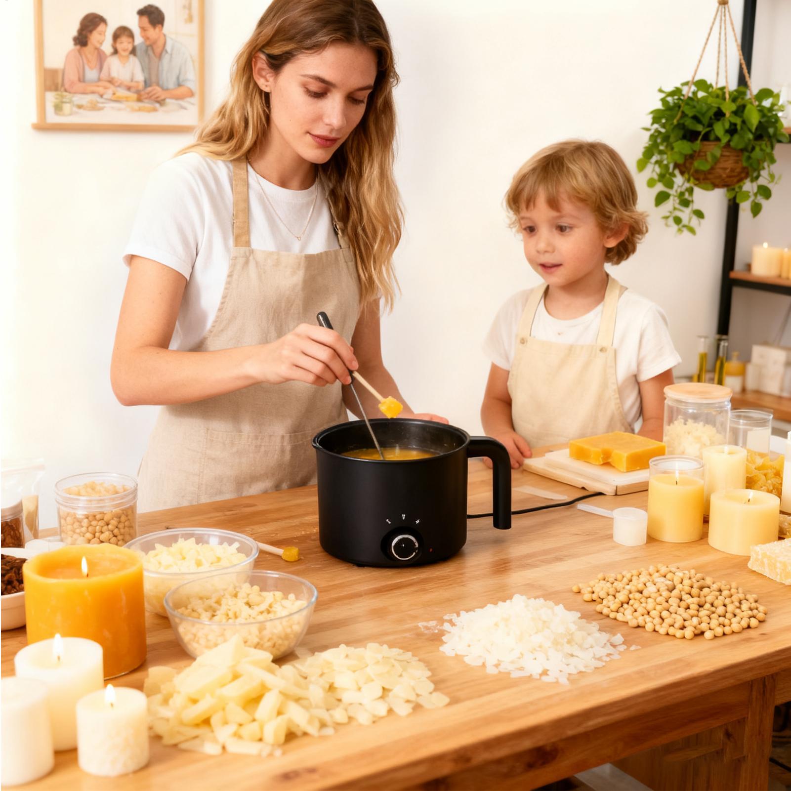 1.5L Wax Melting Pot Candle Wa - огляд і ціна Candle Making Pot