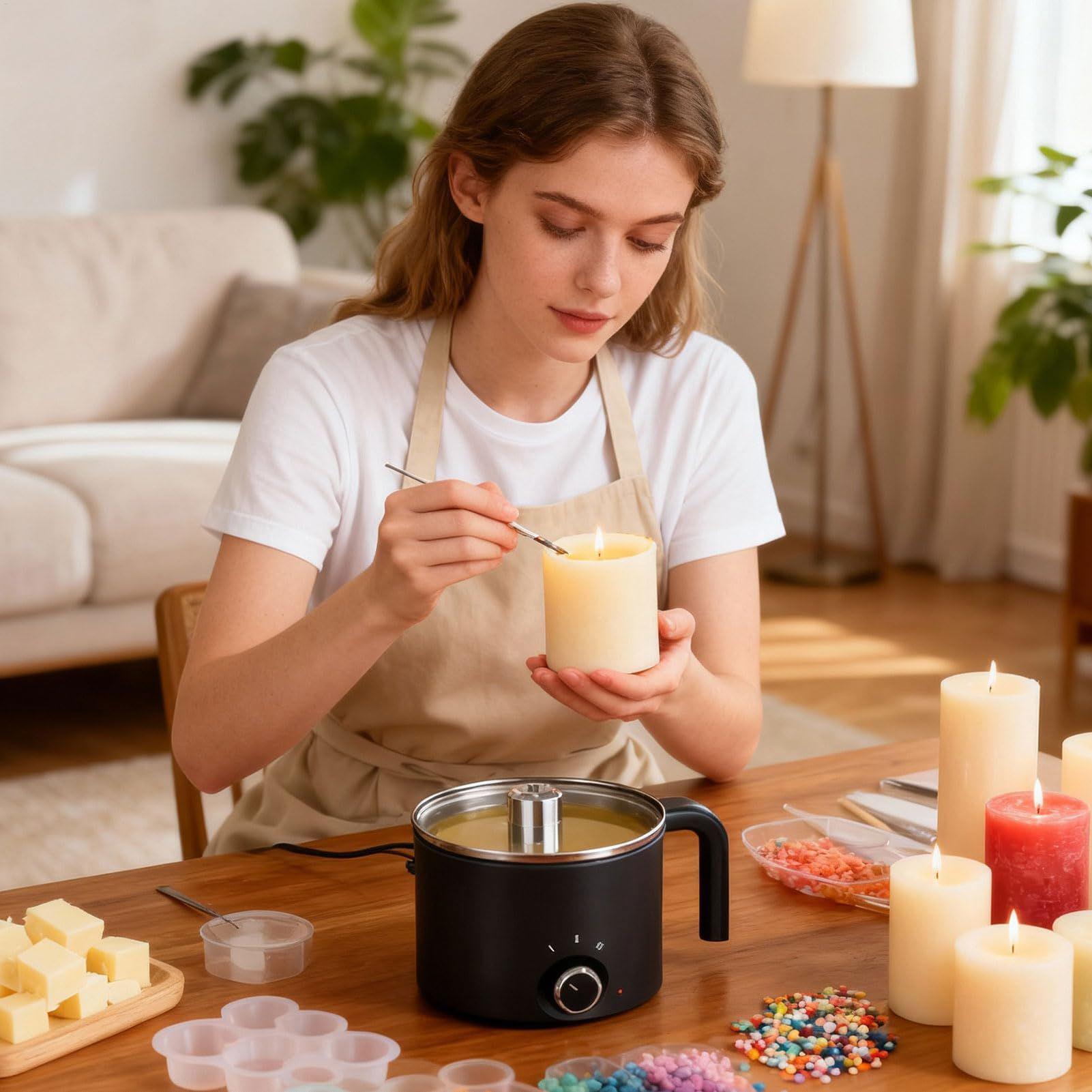 1.5L Wax Melting Pot Candle Wa - огляд і ціна Candle Making Pot