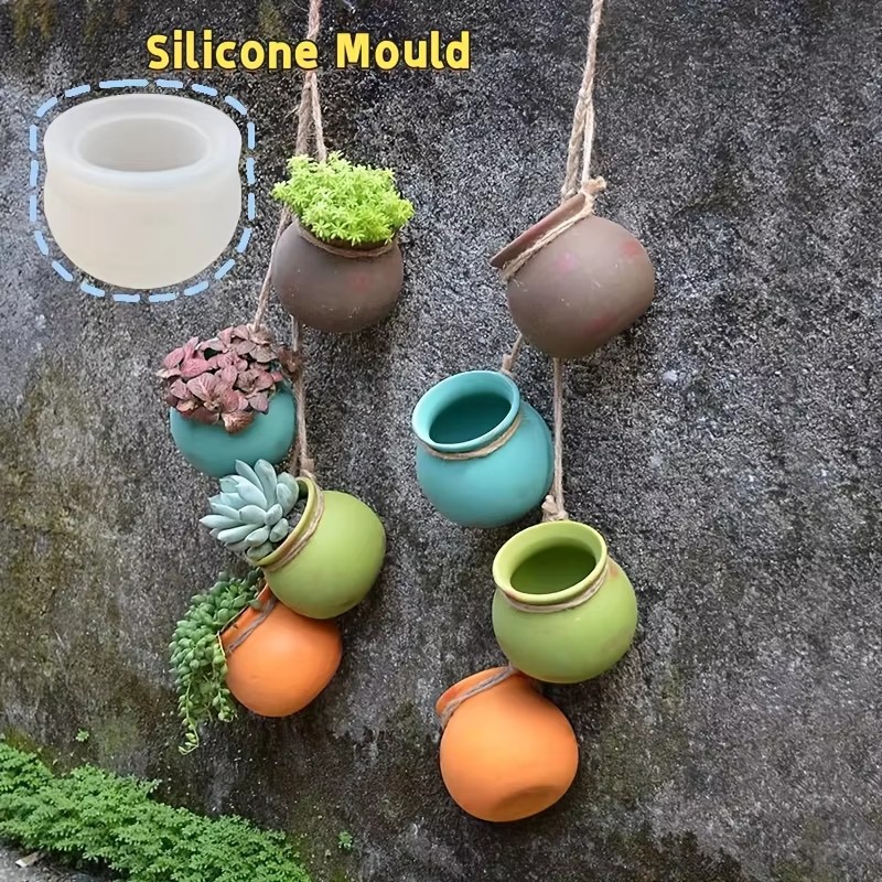 Silicone Flower Pot Molds, Res - огляд і ціна Candle Making Pot