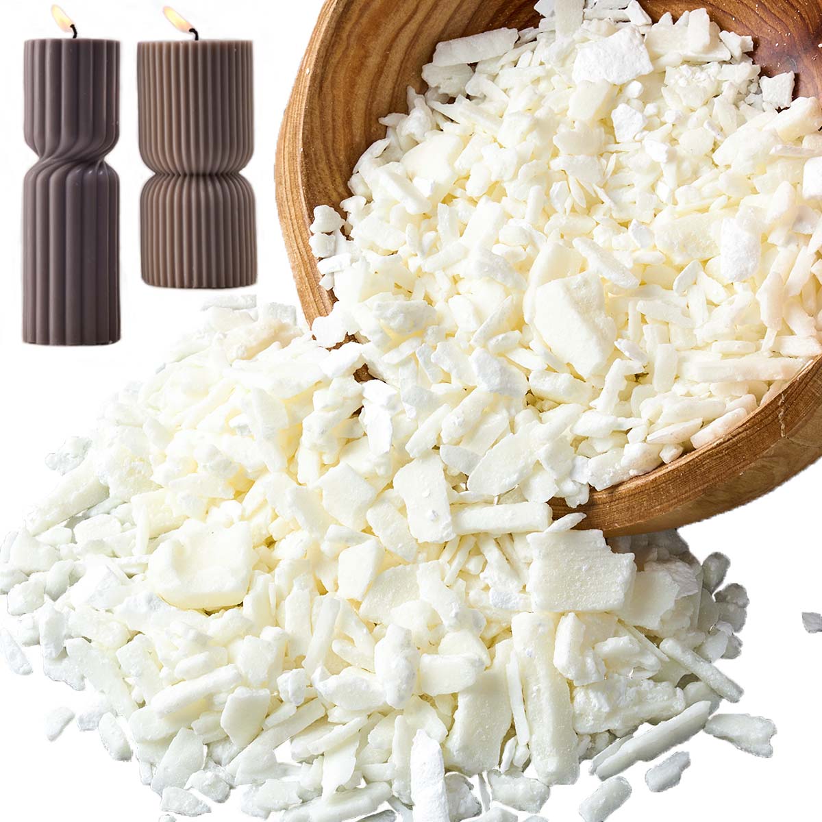 1 Pounds Pure White Soy Wax Fo - огляд і ціна Candle Making At Home