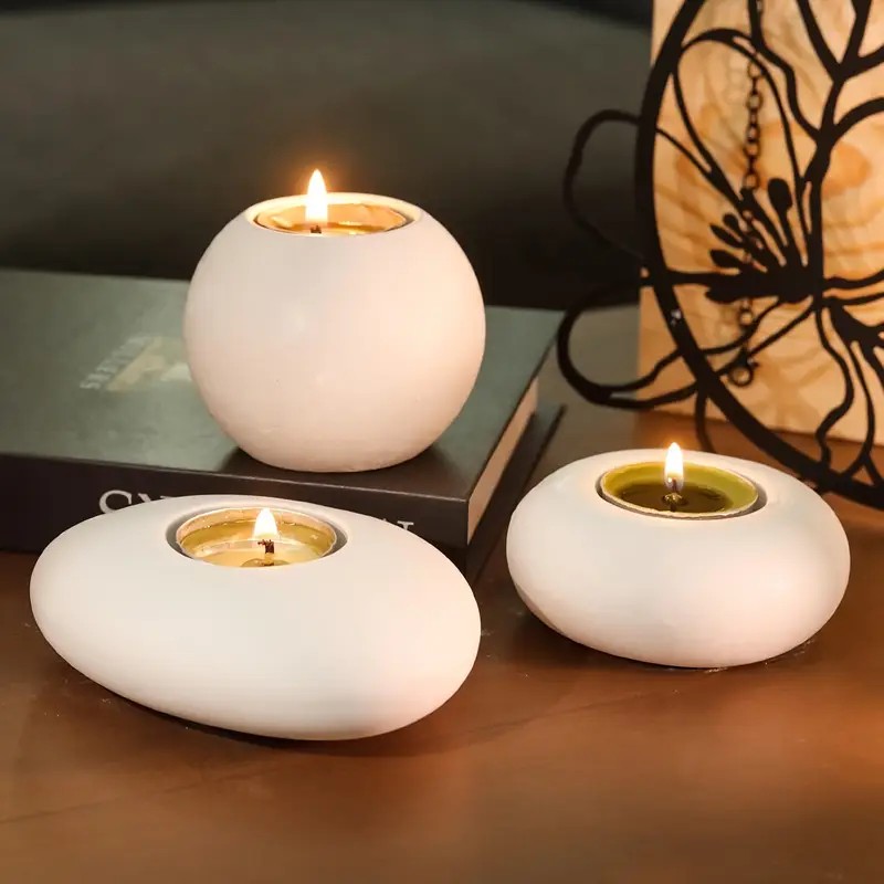 Tealight Candle Holder Resin S - огляд і ціна Candle Making Pot