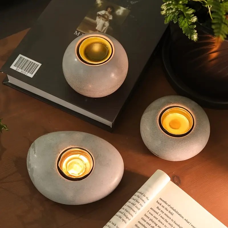 Tealight Candle Holder Resin S - огляд і ціна Candle Making Pot