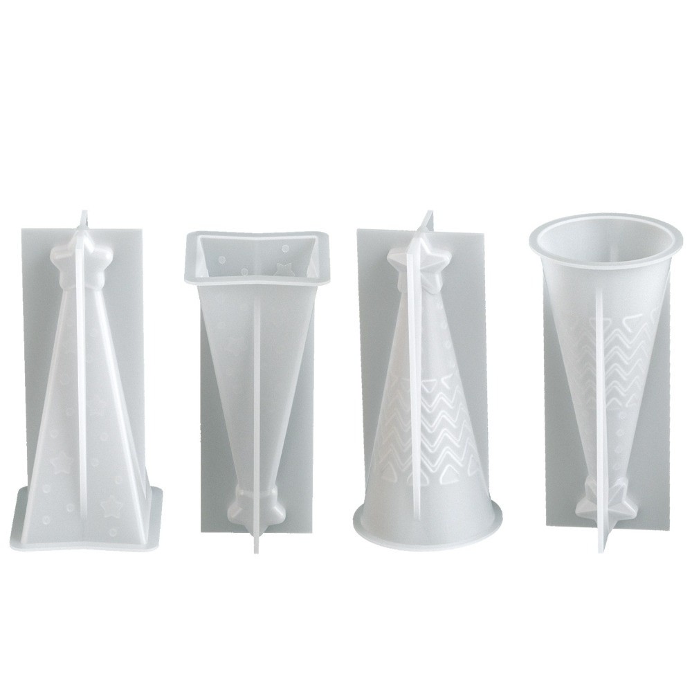 New Silicone Christmas Cone Ca - огляд і ціна Candle Making Kit Xmas