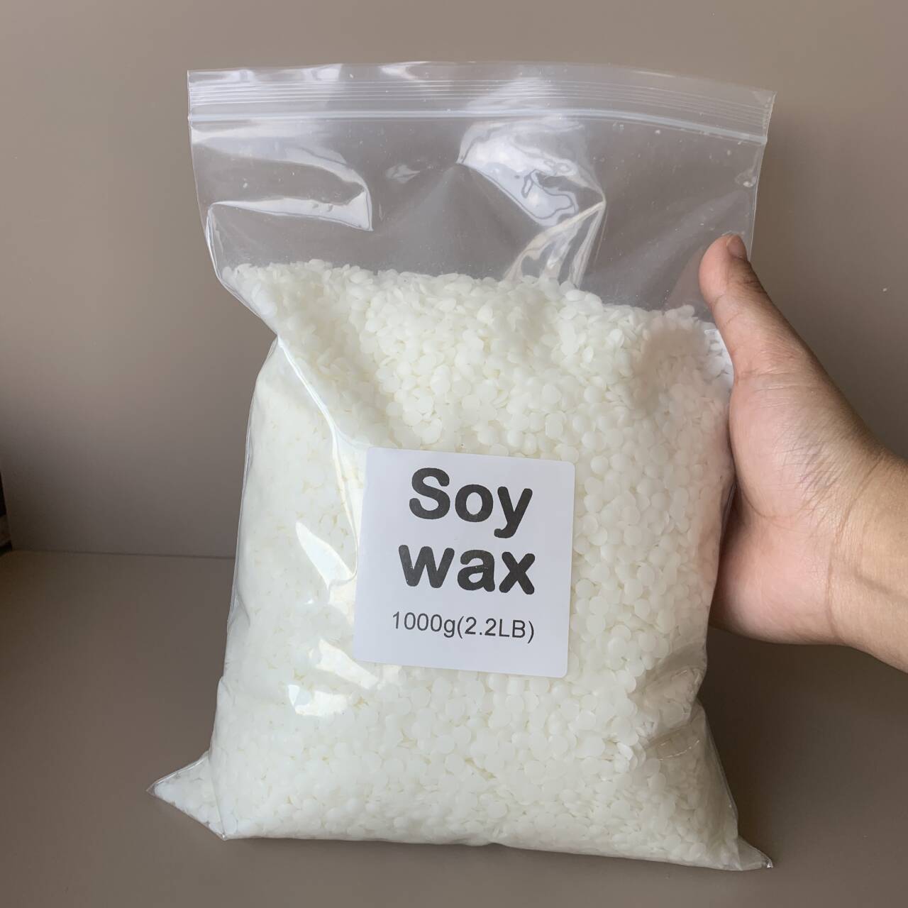 50g-1000g 100% natural Soy Wax - огляд і ціна Candle Making At Home