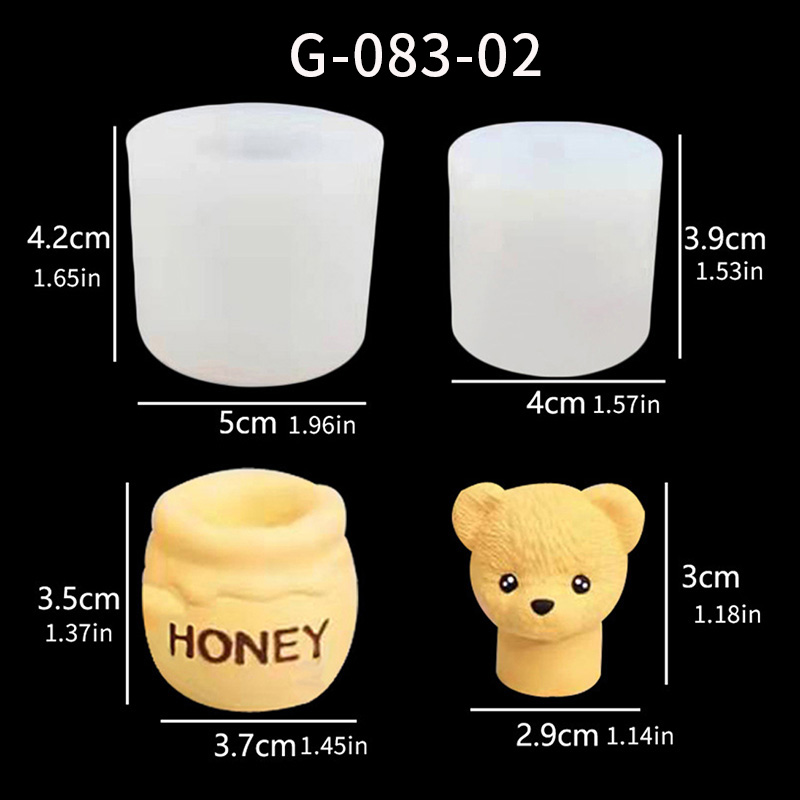 1 Piece, Teddy Bear Aromathera - огляд і ціна Candle Making Jug