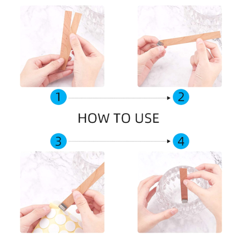 30pcs Wooden Candle Wicks Cand - огляд і ціна Candle Making Pot