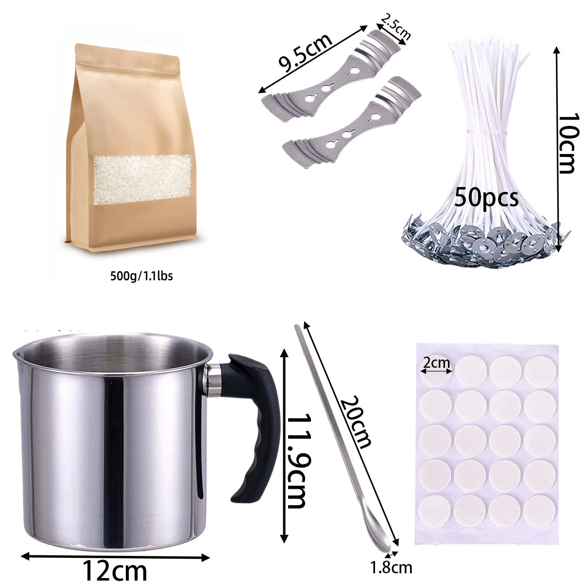DIY Scented Candle Making Tool - огляд і ціна Candle Making Pot