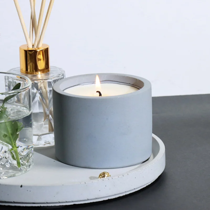 3 Sizes Round Cement Concrete  - огляд і ціна Candle Making Jug